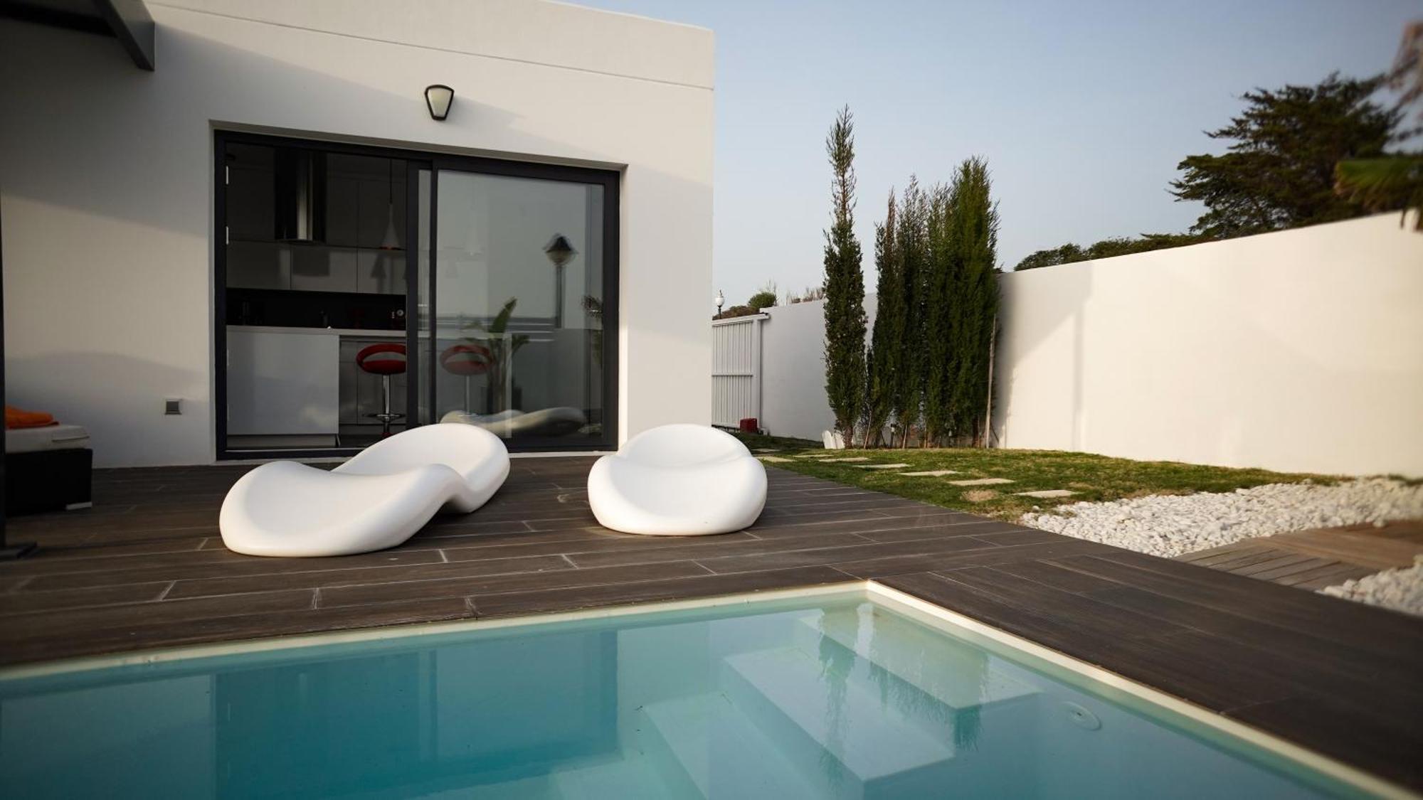 Villa Anyway Conil Un Lujo Frente Al Mar Кониль-де-ла-Фронтера Экстерьер фото